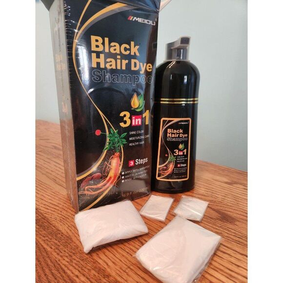 Hair Dye Shampoo 3 in 1 for Gray Hair - Picture 2 of 5